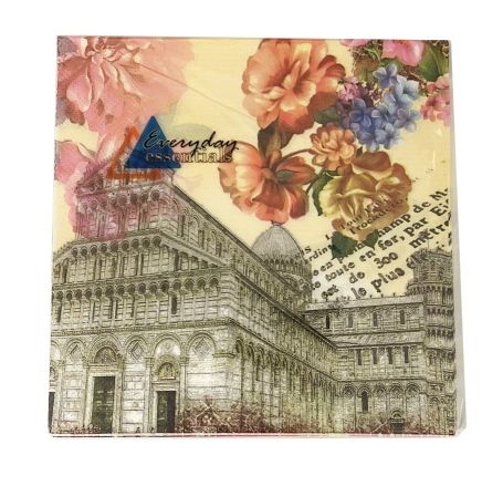 BANKSIA ROSE HOME Floral Stripe Napkins 20 Pack
