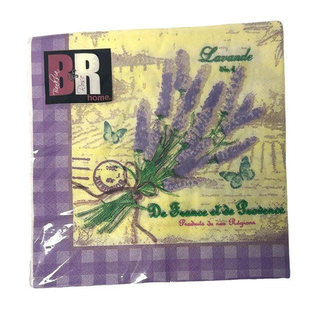 BANKSIA ROSE HOME Bright Lavender 20 Pack