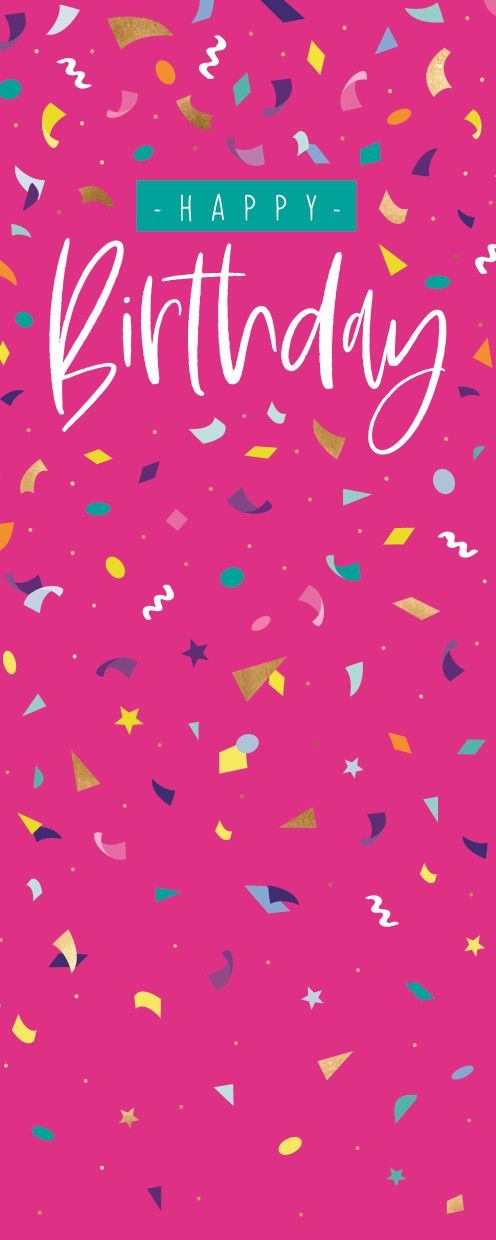 WORLD OF GREETINGS Everyday Birthday Female General - Confetti