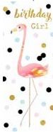 WORLD OF GREETINGS Everyday Birthday Female General - Flamingo