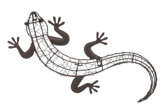 BW IMPORTS Goanna Wall Art Rustic - 570x40x250MM