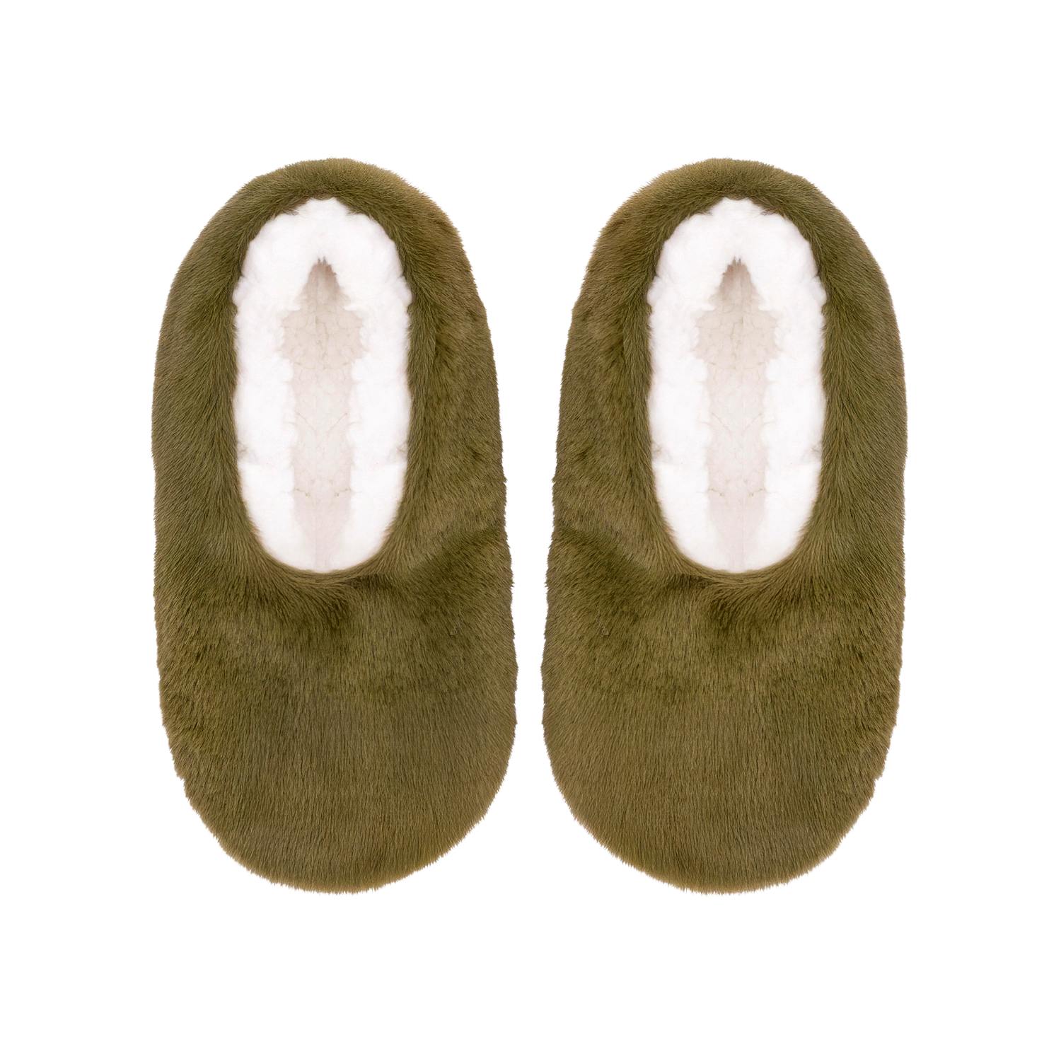 SNUGGUPS Womens Luxe Slippers - Olive - Large / EU40-42