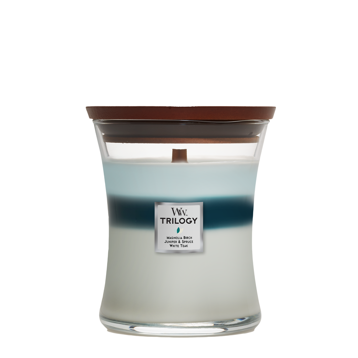 WOODWICK Medium Hourglass Candle - Icy Woodland Trilogy