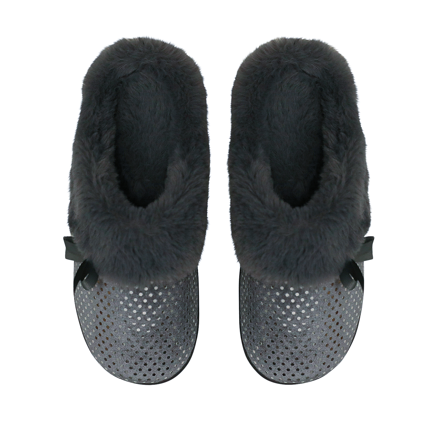 SNUGGUPS Womens Slide Slippers - Grey Metallic - EU39-40