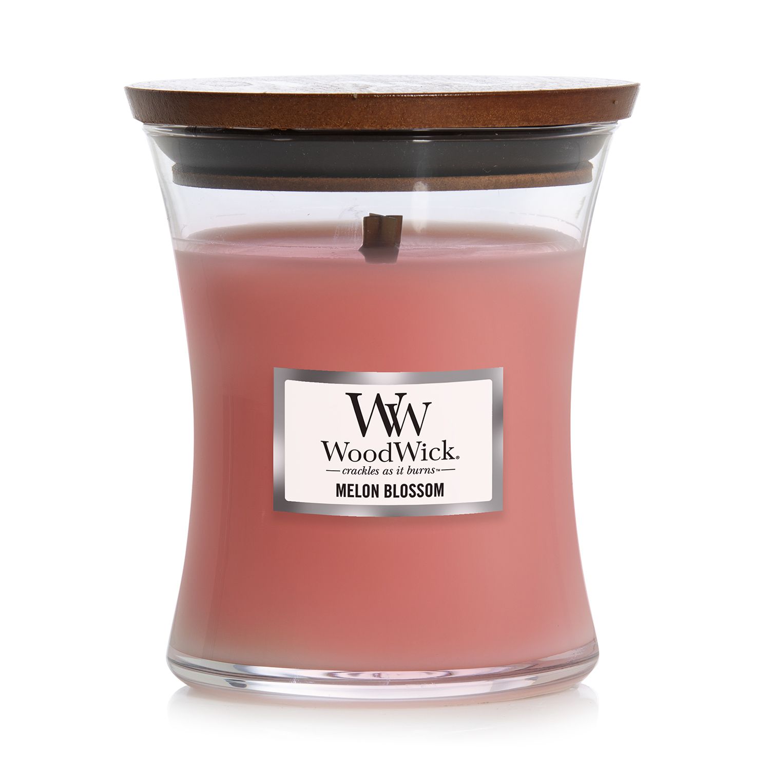WOODWICK Medium Hourglass Candle - Melon Blossom