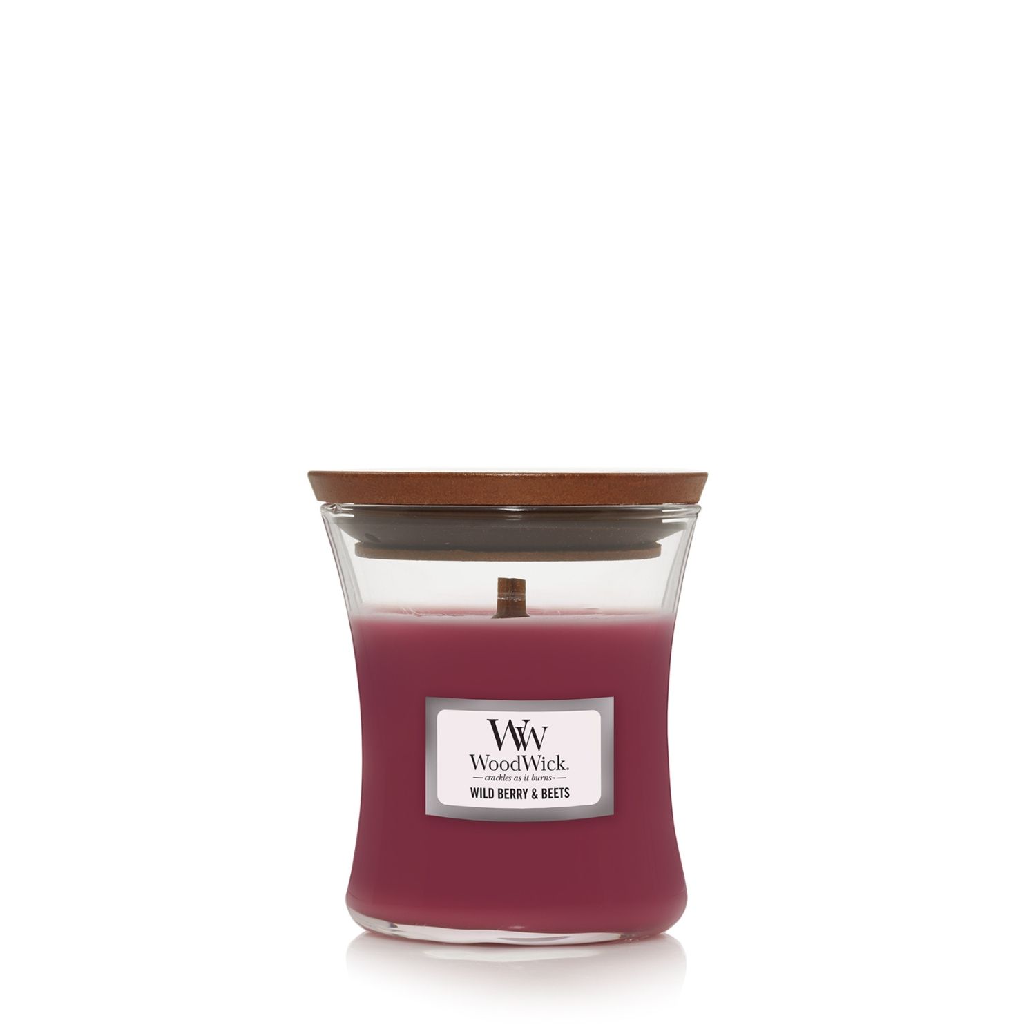 WOODWICK Mini Hourglass Candle - Wild Berry &amp; Beets