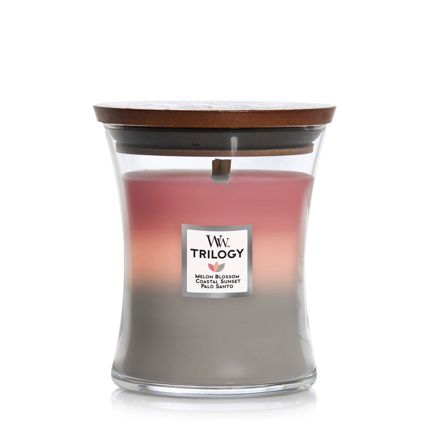 WOODWICK Medium Hourglass Candle - Shoreline Trilogy