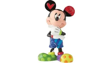 DISNEY BRITTO Mickey Thinking Medium Figurine