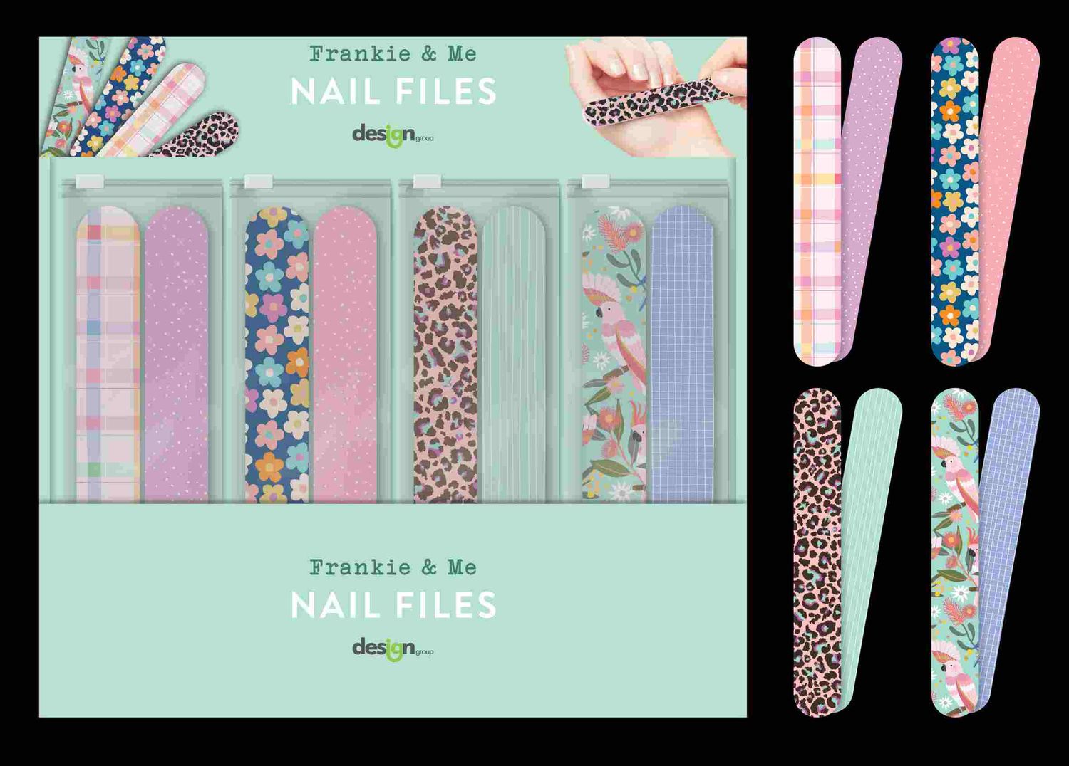 FRANKIE &amp; ME Nail File with Pouch