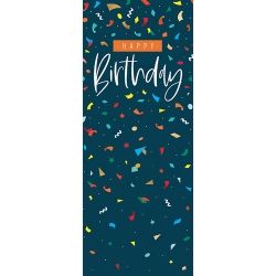 WORLD OF GREETINGS Everyday Birthday Male General - Confetti