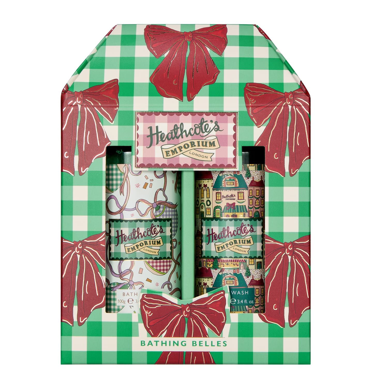 HEATHCOTE &amp; IVORY Heathcote's Emporium Bathing Belles Duo - Bath Soak &amp; Body Wash