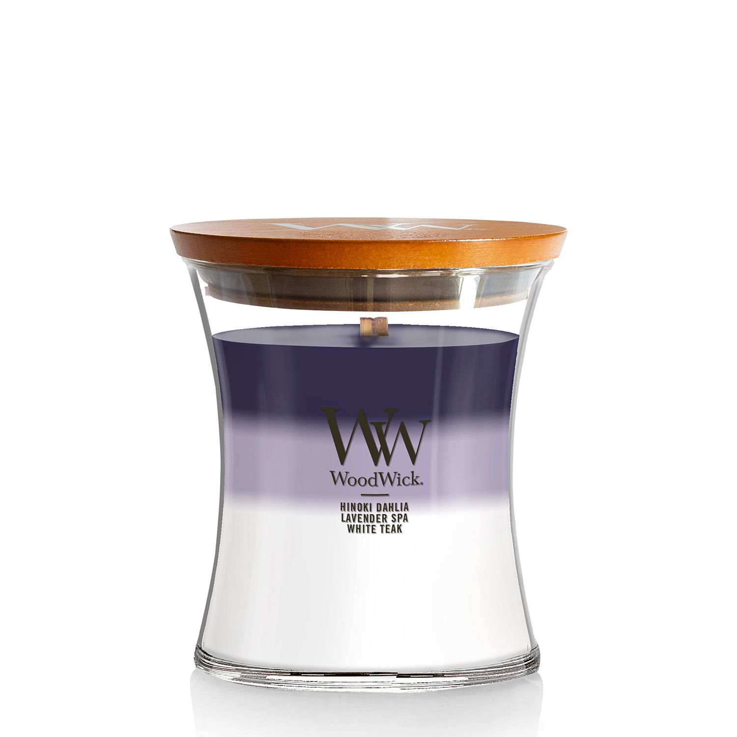 WOODWICK Medium Hourglass Candle - Evening Luxe Trilogy