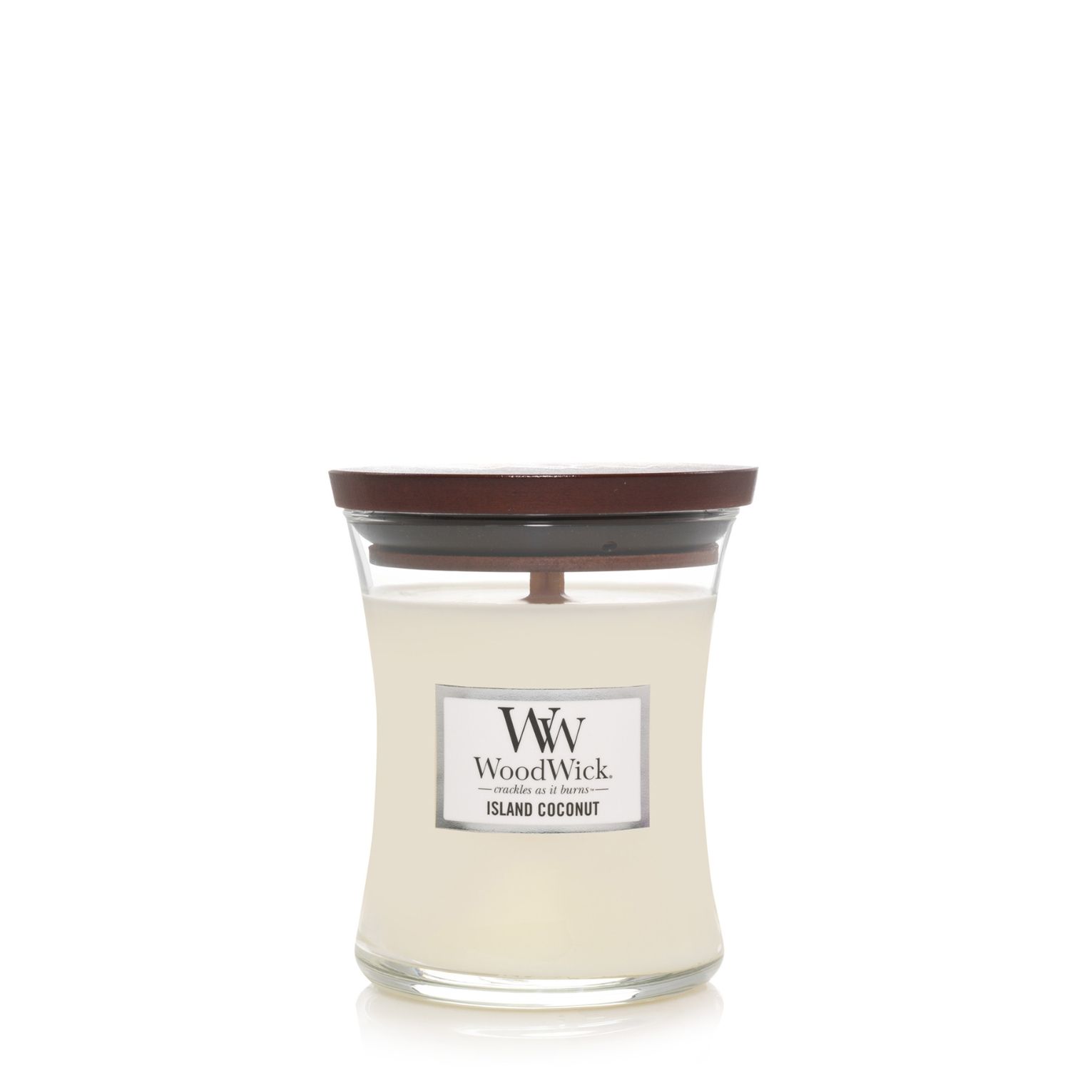 WOODWICK Mini Hourglass Candle - Island Coconut