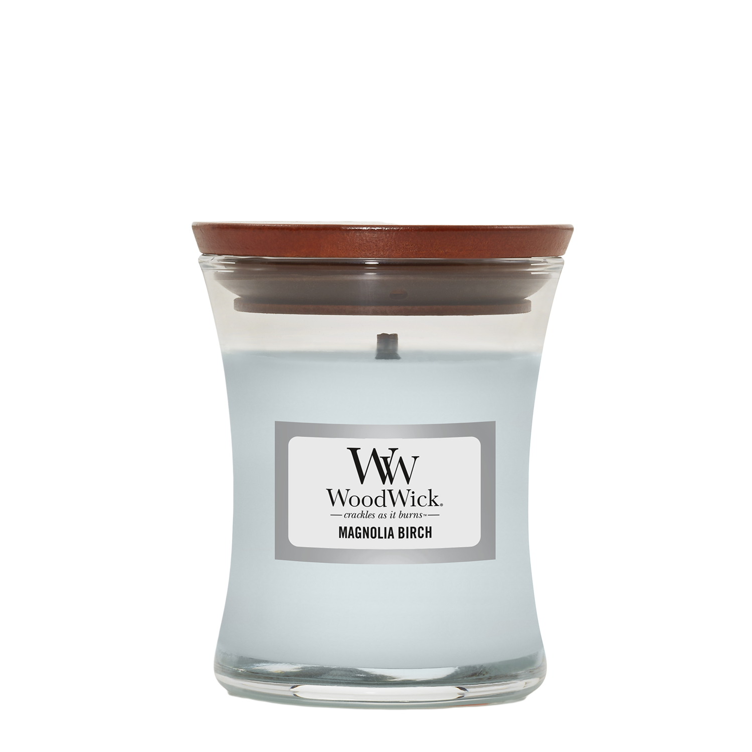 WOODWICK Medium Hourglass Candle - Magnolia Birch