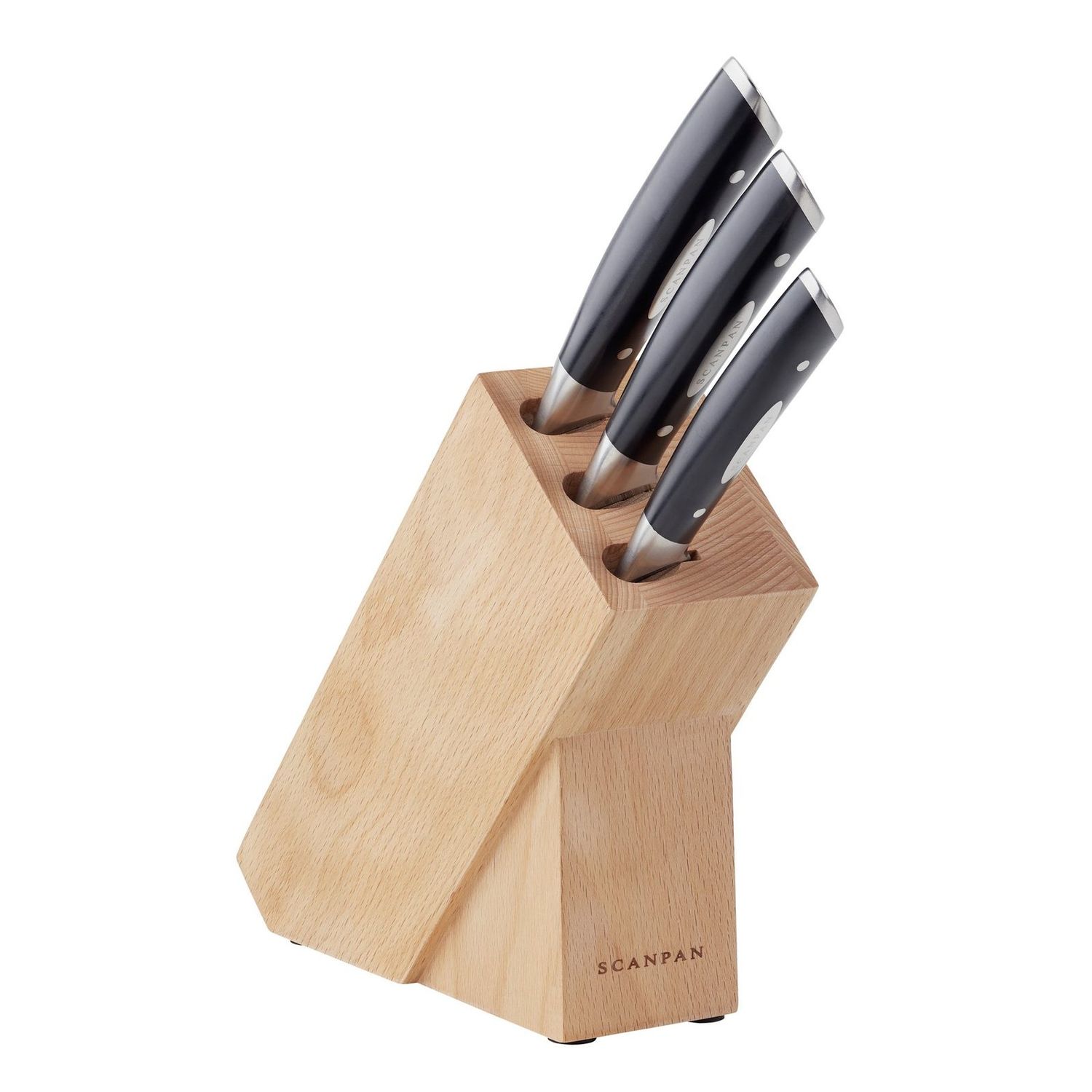 SCANPAN Classic 4 Piece Knife Block Set