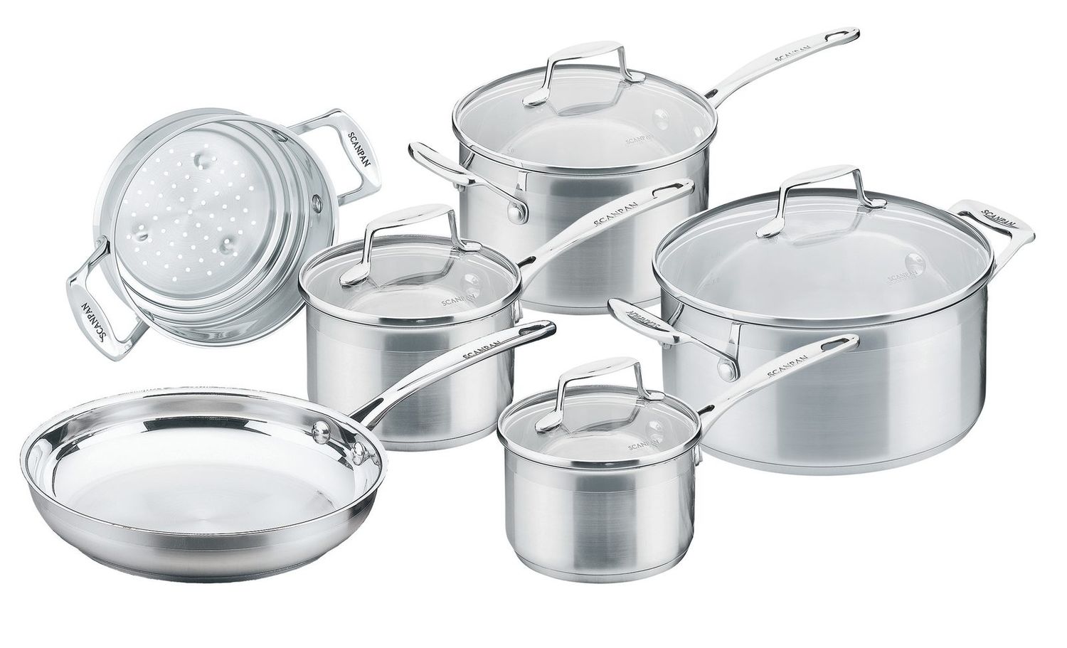 SCANPAN Impact Cookware Set - 6 Piece