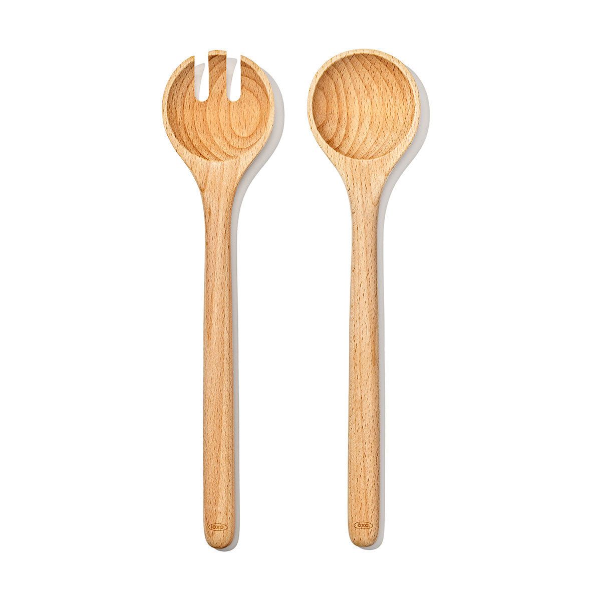 OXO Good Grips 2-Piece Beechwood Salad Servers