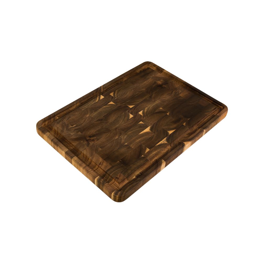 PEER SORENSEN End Grain Cutting Board with Juice Groove, 50.5 x 36 x 3.3cm