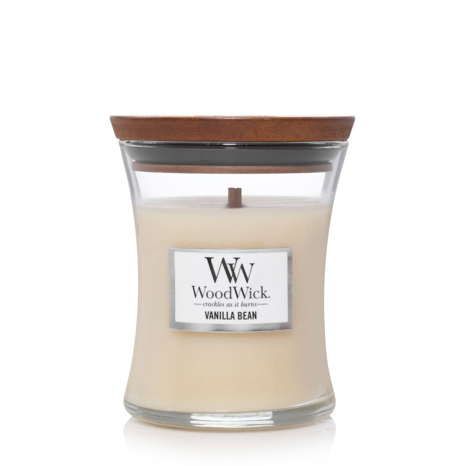 WOODWICK Medium Hourglass Candle - Vanilla Bean
