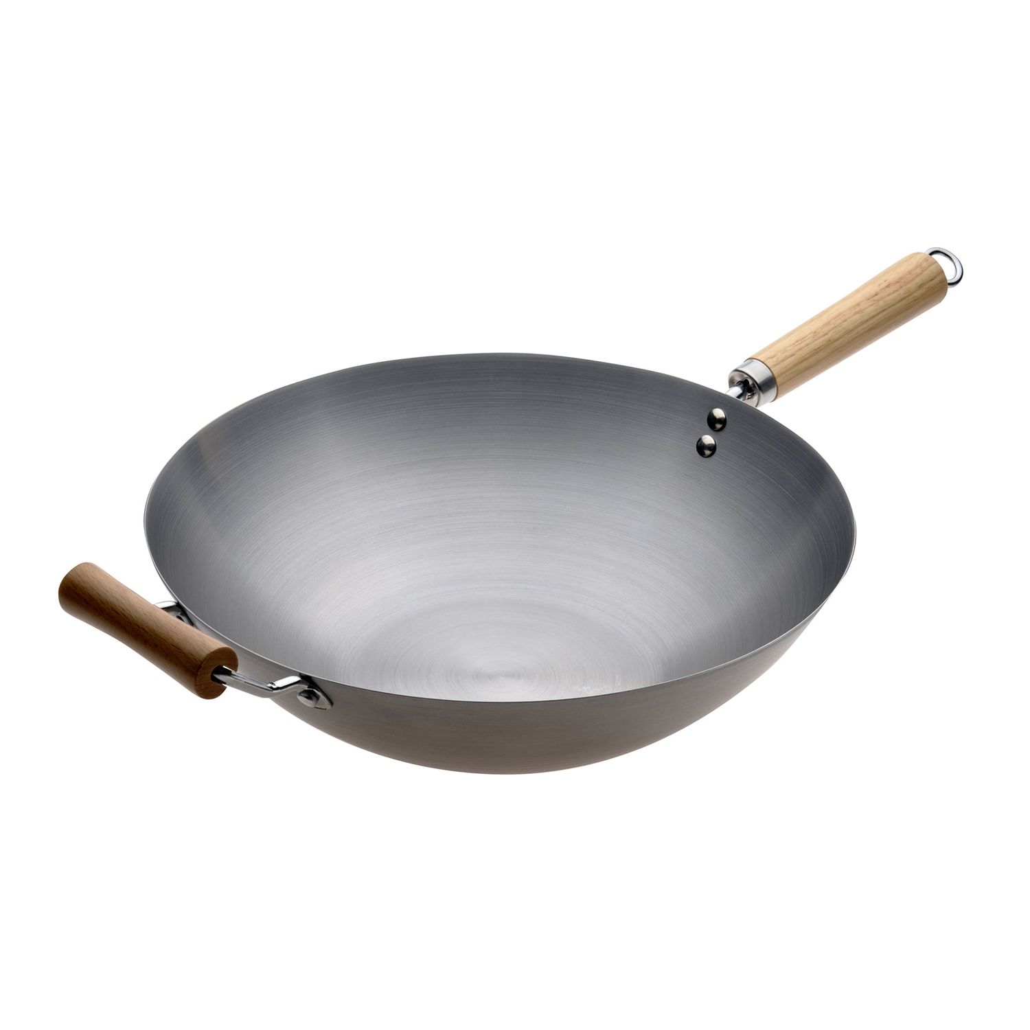 PYROLUX Wok With Helper Handle - 36cm