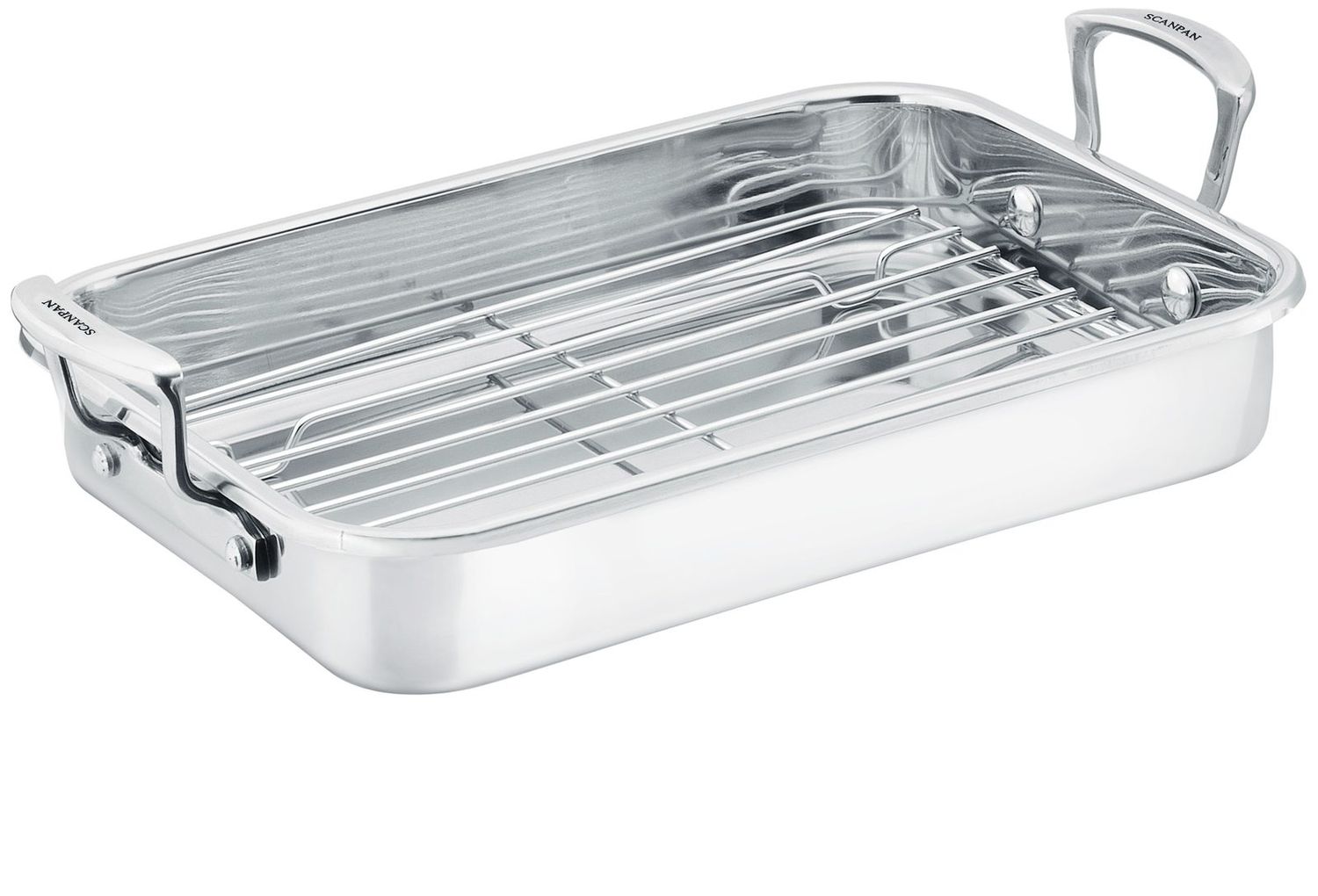 SCANPAN Impact 42cm x 26cm x 11cm Roaster with Rack