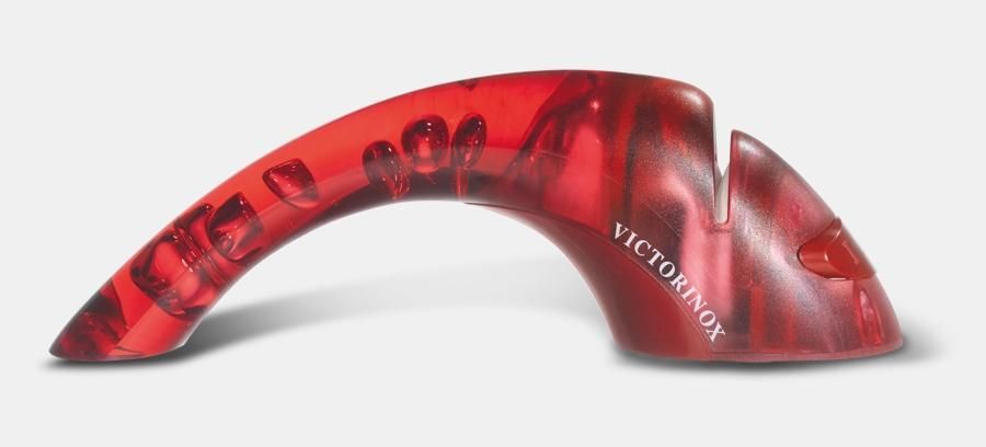 VICTORINOX Sharpener 2 Ceramic Rolls Red