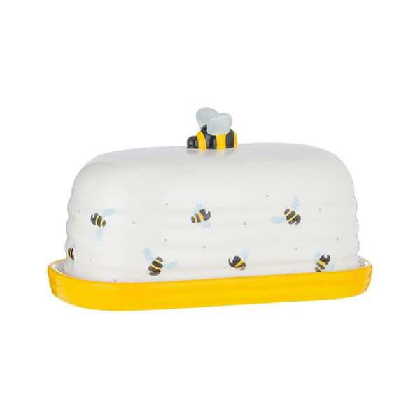 PRICE &amp; KENSINGTON Sweet Bee Butter Dish 9.6X17.6X10Cm