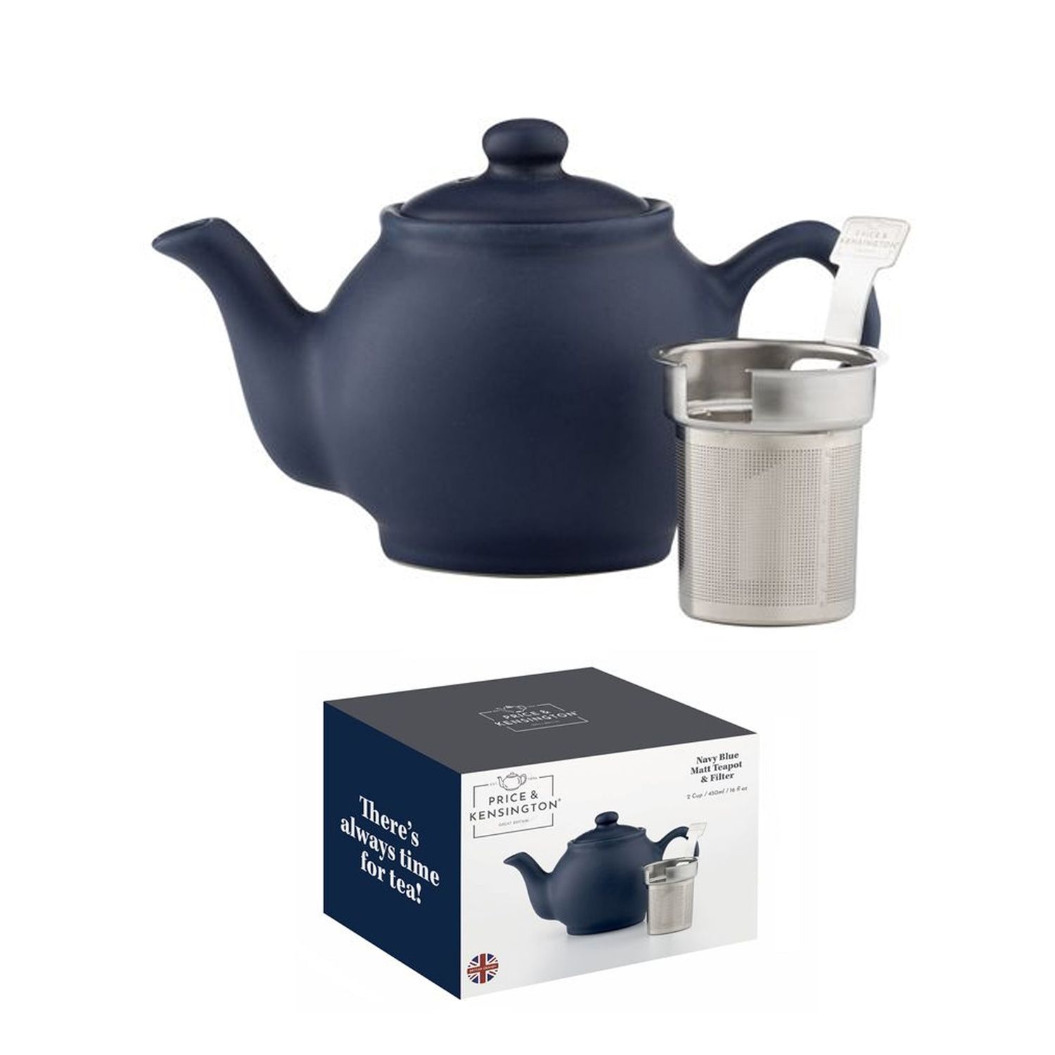 PRICE &amp; KENSINGTON Teapot 450ml/2 Cup - Blue