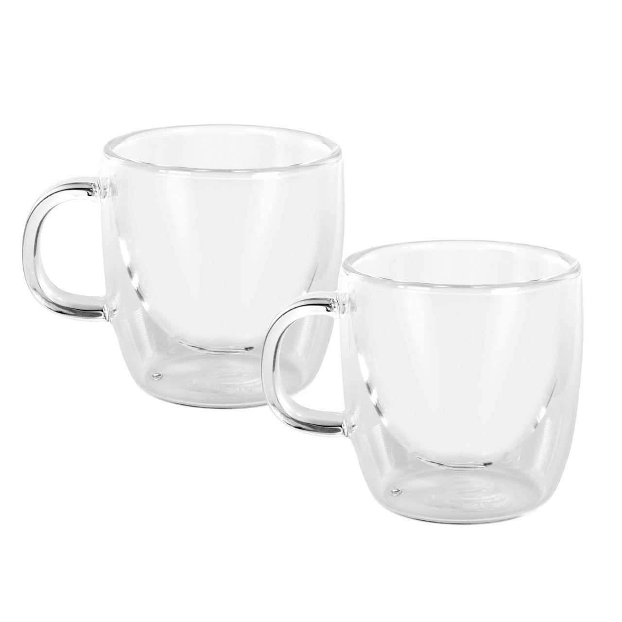 AVANTI Caffe Manico Double Wall Glasses Set of 2 - 100ml
