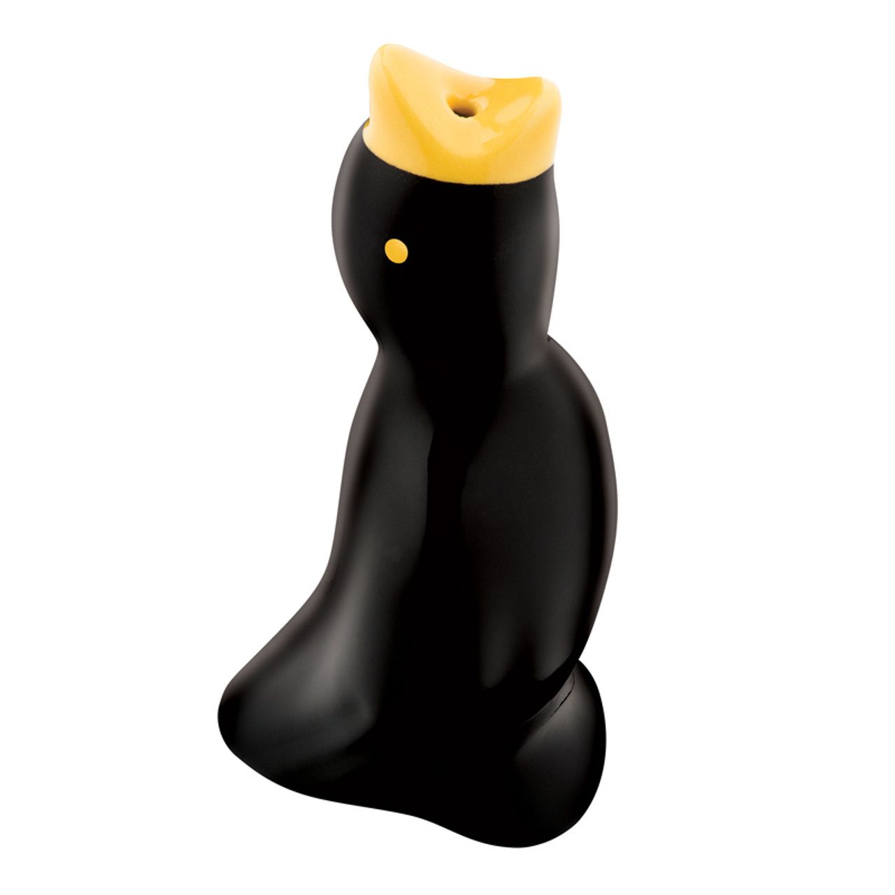 AVANTI Ceramic Black Bird Pie Funnel