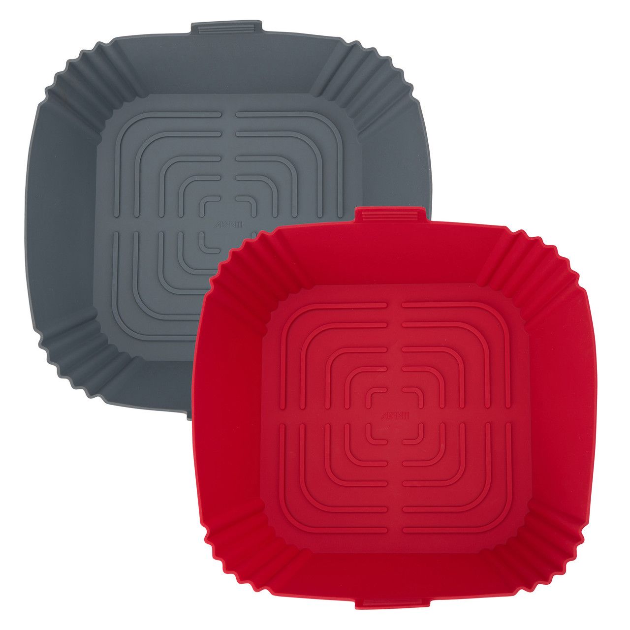 AVANTI Square Air Fryer Silicone Basket Insert x L - Set of 2 - 25 x 25cm