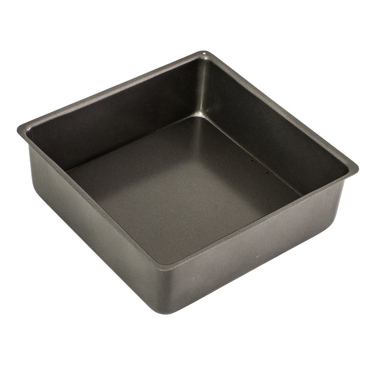 BAKEMASTER Loose Base Square Deep Cake Pan, 20 x 20 x 7cm