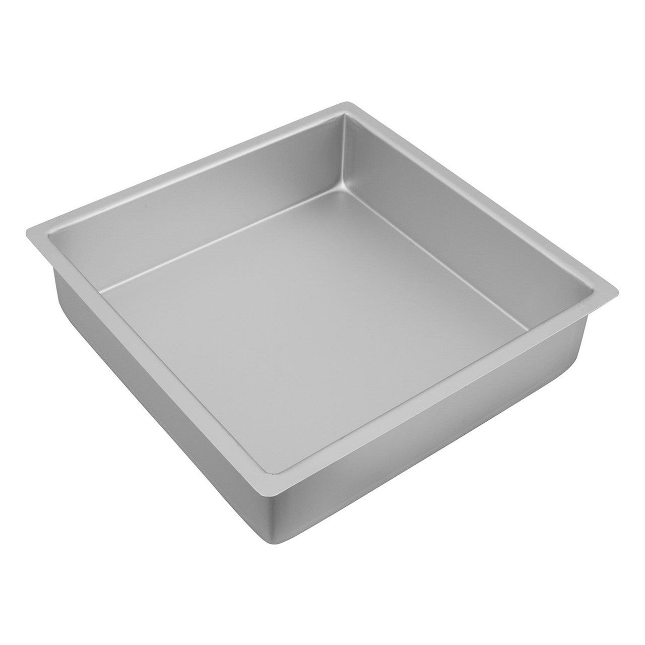 BAKEMASTER Silver Anodised Square Cake Pan, 27.5 x 7.5cm