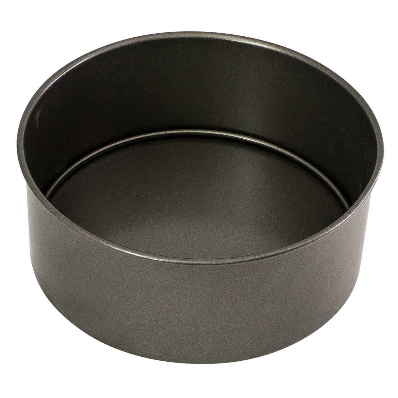 BAKEMASTER Loose Base Round Cake Pan, 23cm diameter x 8cm