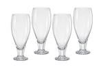 BOHEMIA CRYSTAL Bar Set of 4 Beer Glass 380ml