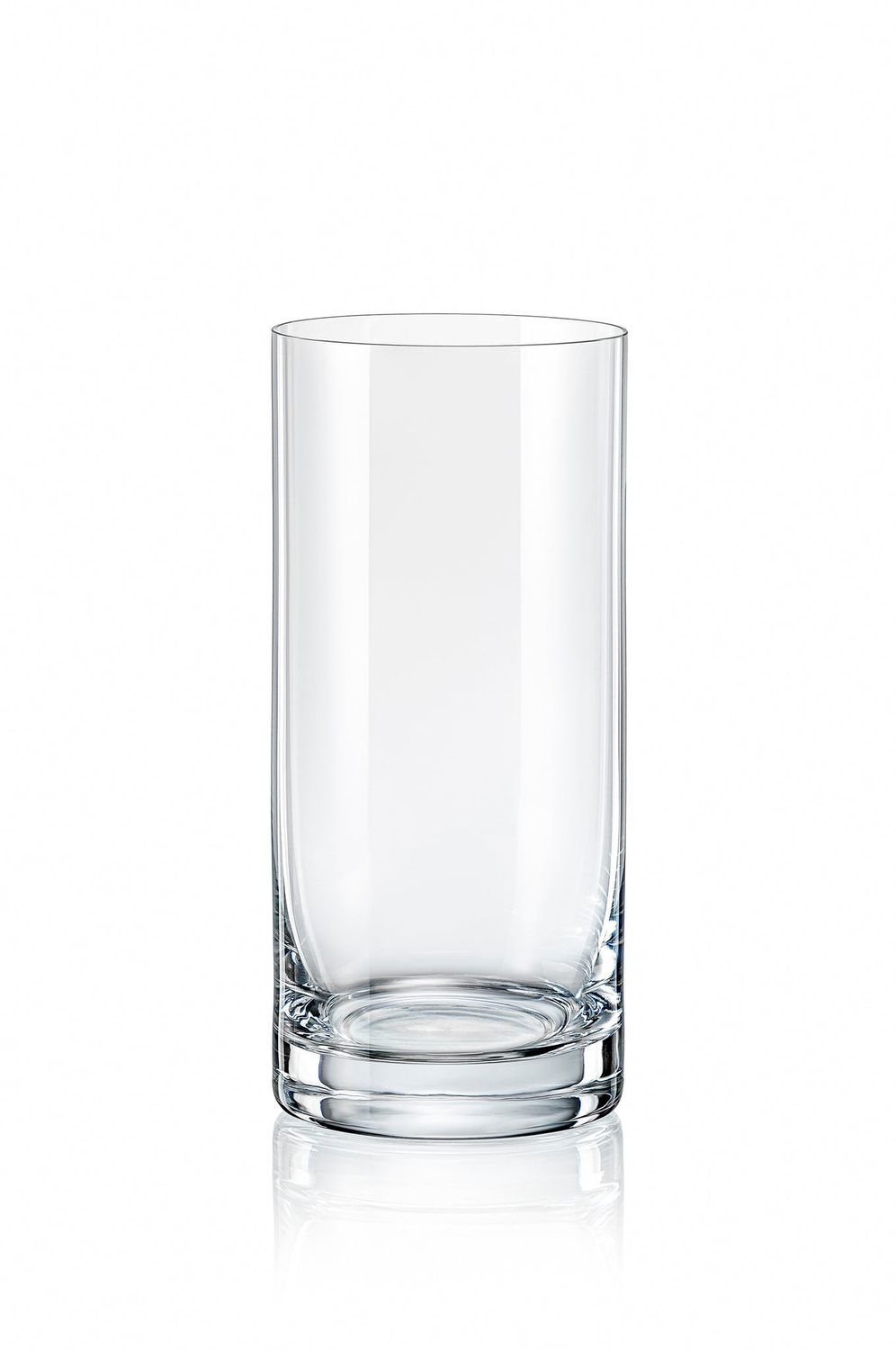 BOHEMIA CRYSTAL Barline Double High Ball, Set of 6 - 470ml