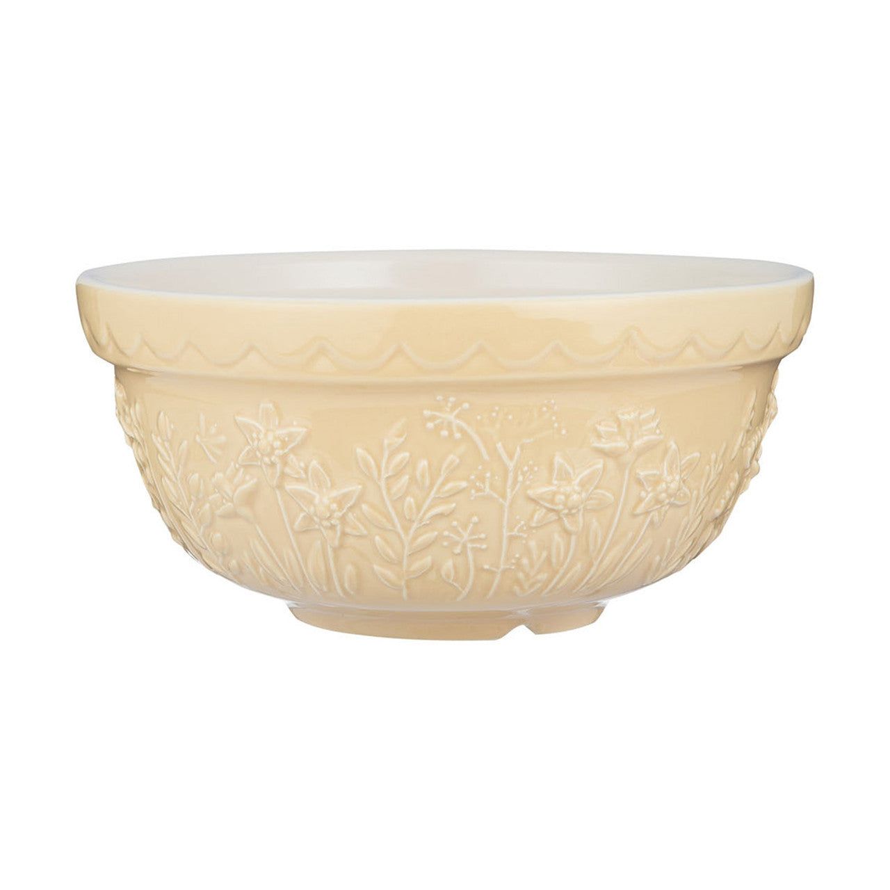 MASON CASH In The Meadow Yellow Daffodil Mixing Bowl, 21cm / 1.1 Litre