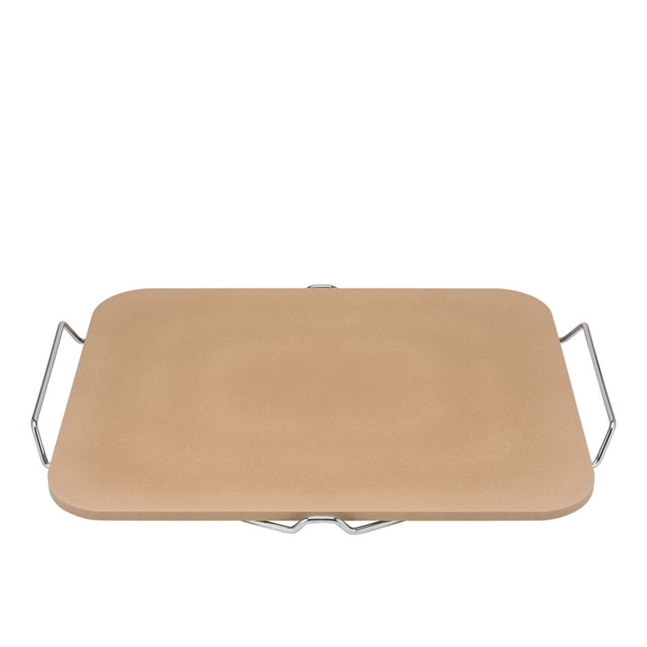 AVANTI Rectangular Pizza Stone with Rack - 38 x 30cm