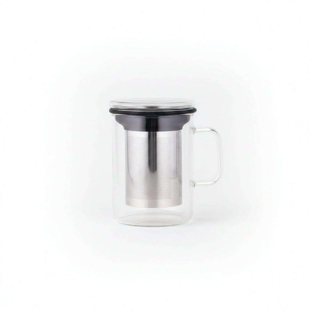 AVANTI Tea Mug with Infuser - 350ml - Black