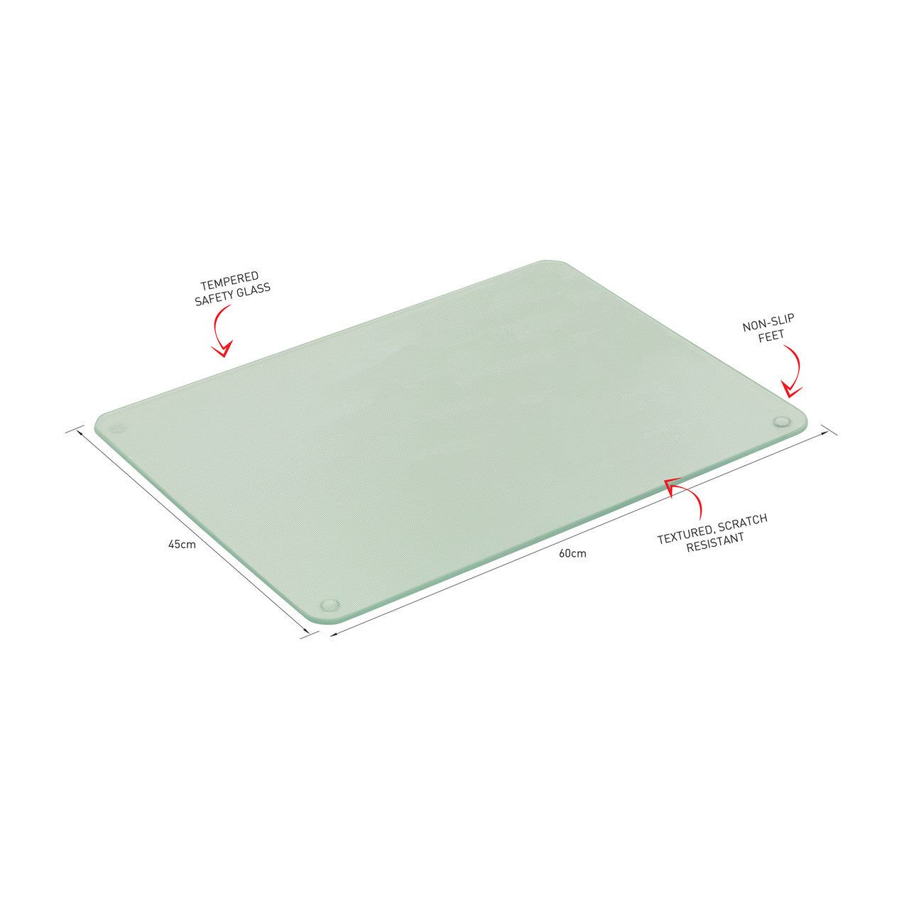 AVANTI Textured Glass Surface Protector - 60 X 45cm