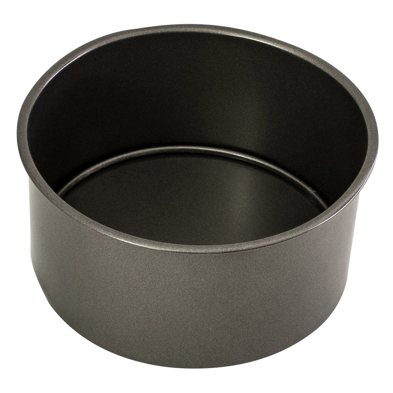 BAKEMASTER Loose Base Round Cake Pan, 18cm diameter x 8cm