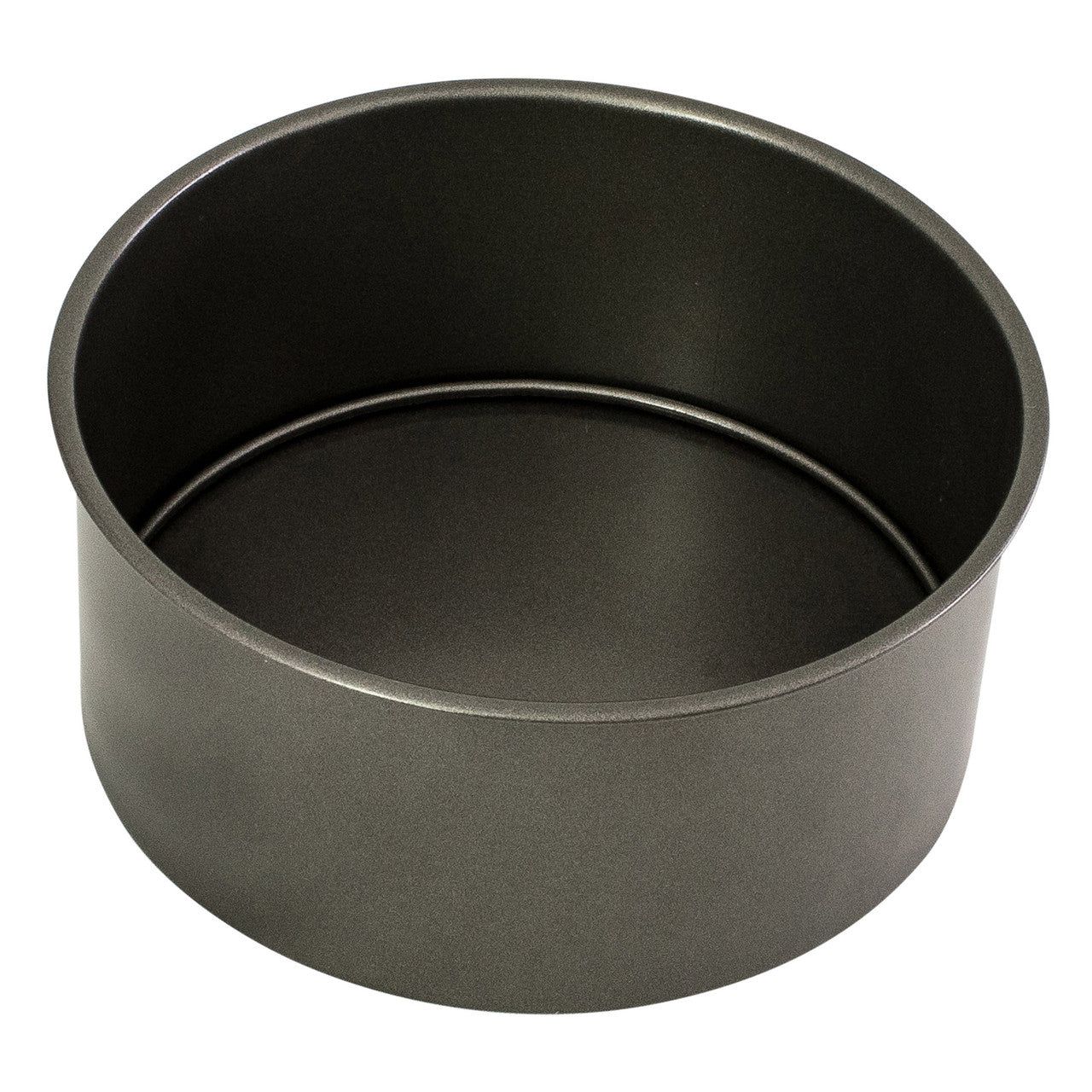 BAKEMASTER Loose Base Round Cake Pan, 20cm diameter x 8cm
