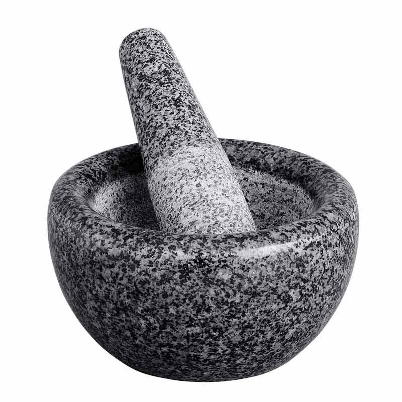 AVANTI Pencil Edge Mortar and Pestle, 18cm - Black Speckled