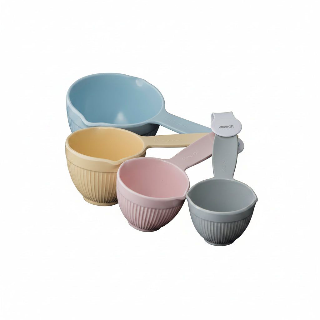 AVANTI Ribbed Measuring Cups - Pastel