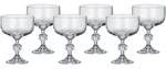 BOHEMIA CRYSTAL Claudia Cocktail Saucer, Set of 6 - 200ml
