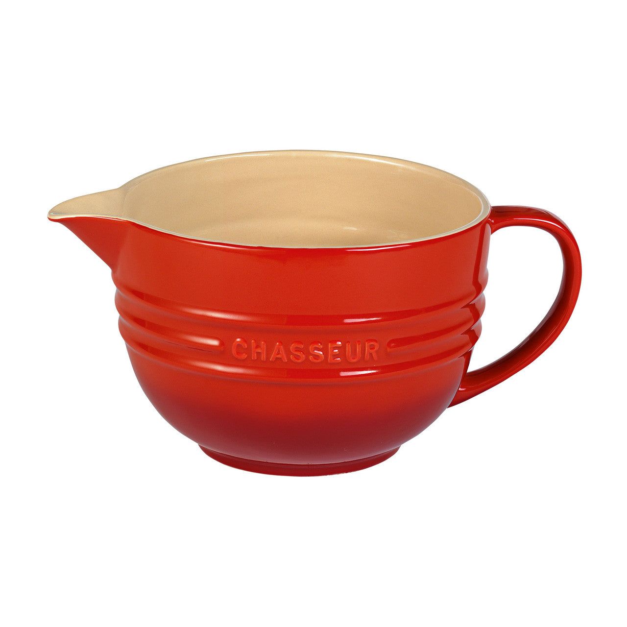 CHASSEUR La Cuisson Mixing Jug - 21.5cm x 17.7 x 12cm/1.5L - Red
