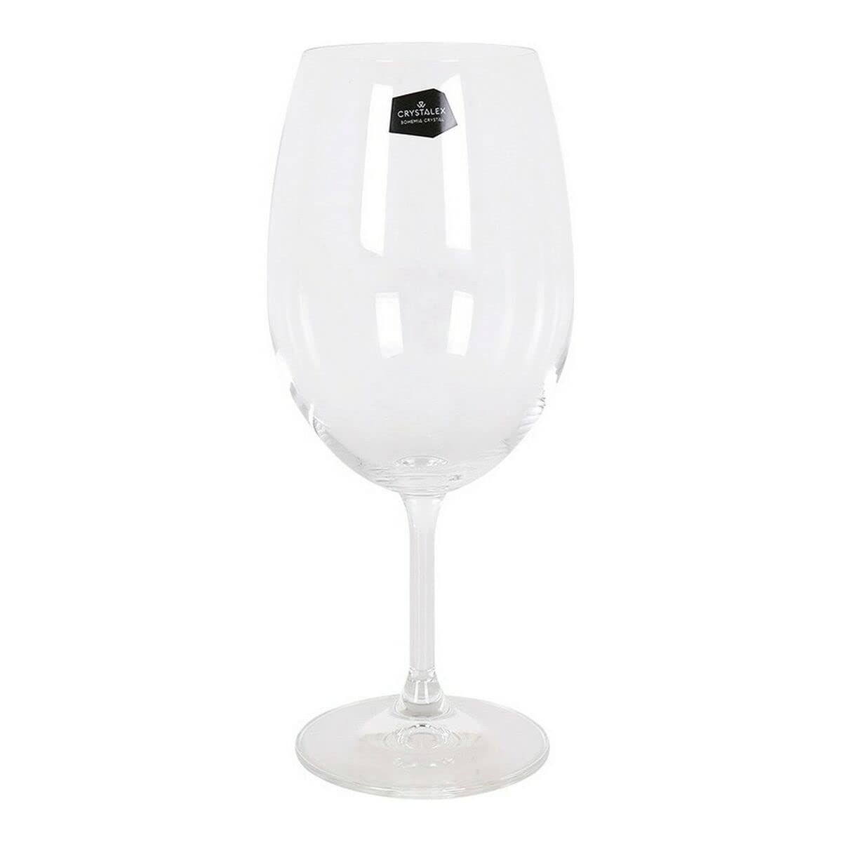 BOHEMIA CRYSTAL Lara Wine Glass - Set of 6 - 540ml