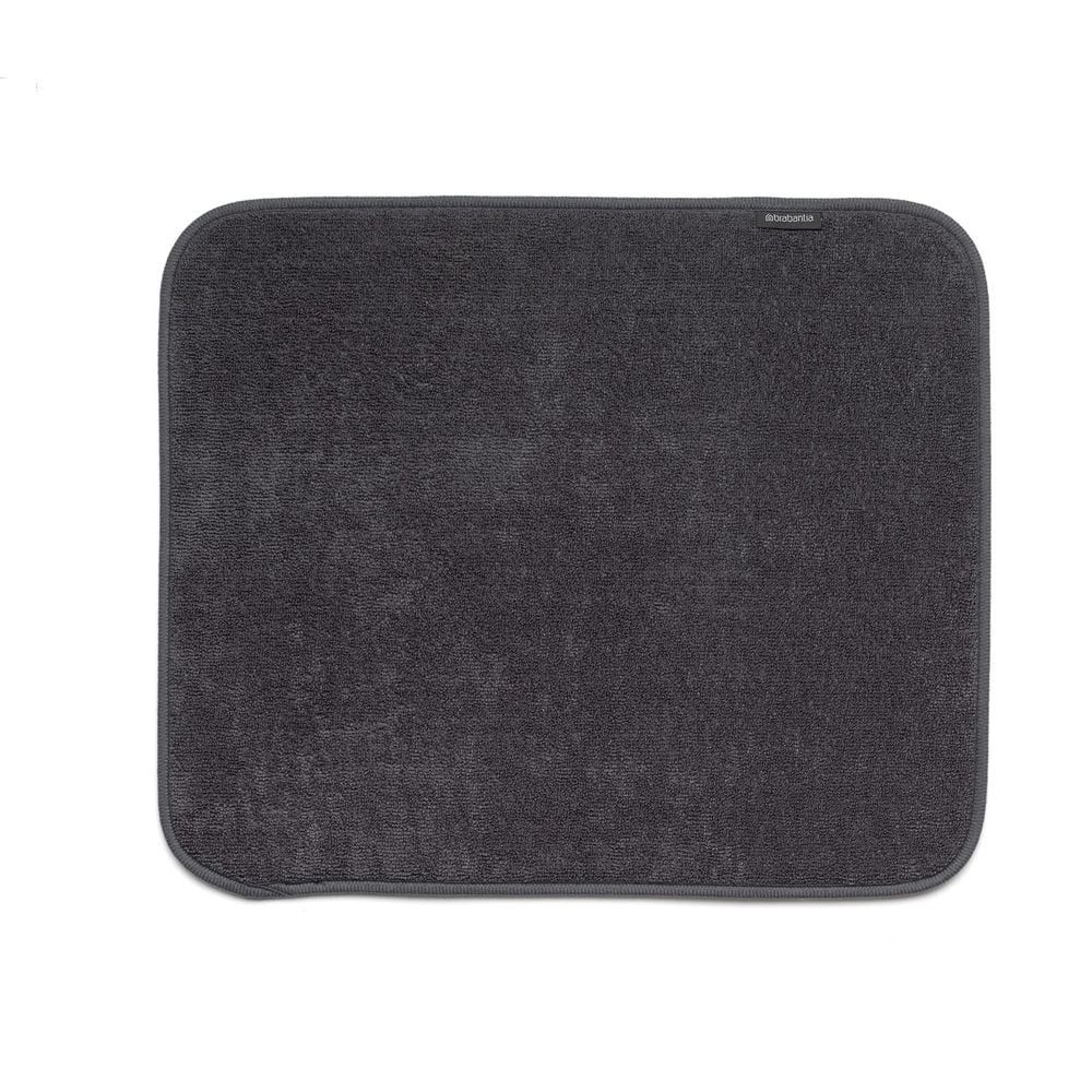 BRABANTIA Microfiber Dish Drying Mat - Dark Grey