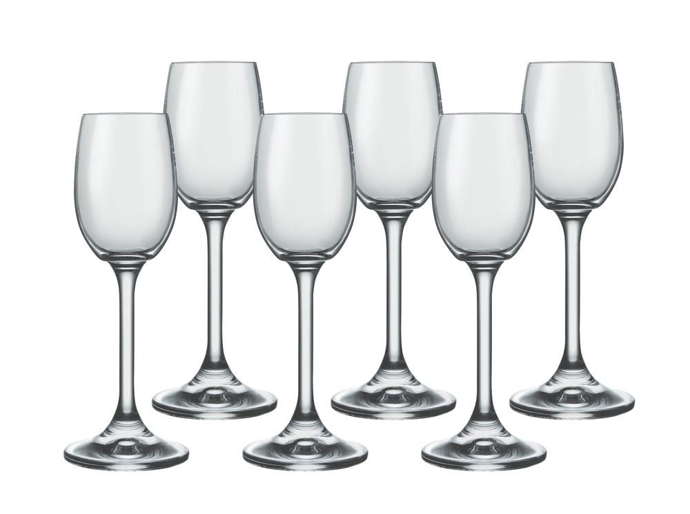 BOHEMIA CRYSTAL Lara Liqueur, Set of 6 - 65ml