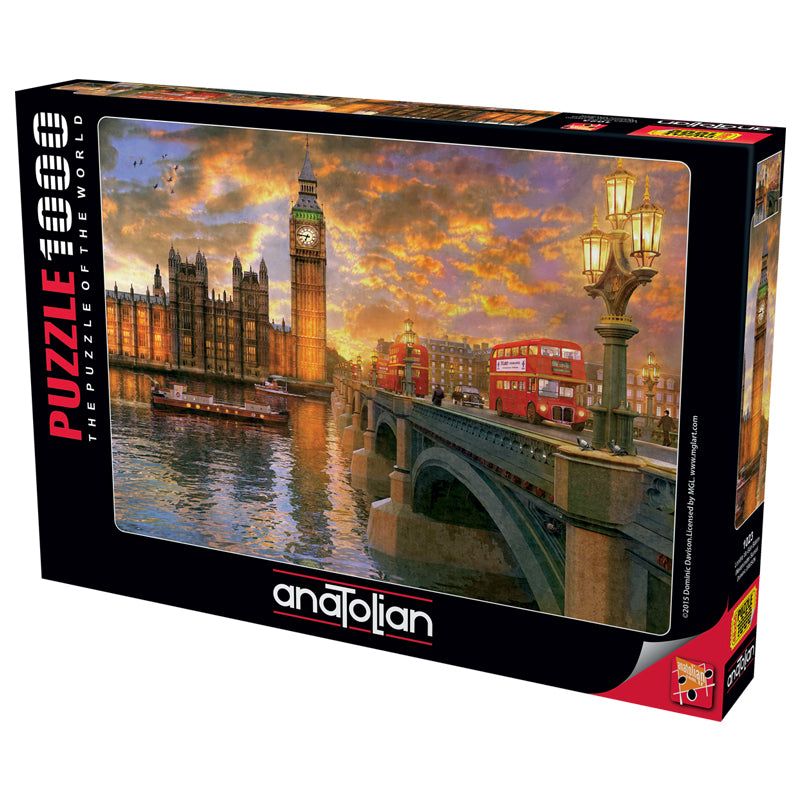 ANATOLIAN 1000 Piece Westminster Sunset Jigsaw Puzzle